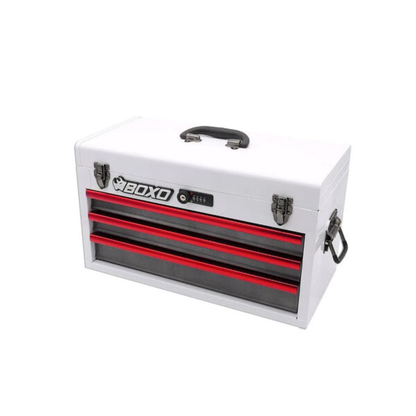 Ellunia 133-Piece Metric Tool Box | 3-Drawer Hand Carry Storage - Image 11