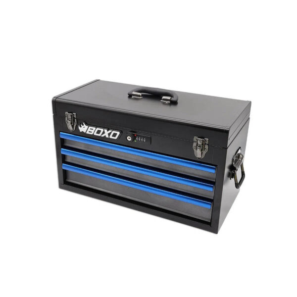 Ellunia 133-Piece Metric Tool Box | 3-Drawer Hand Carry Storage - Image 10