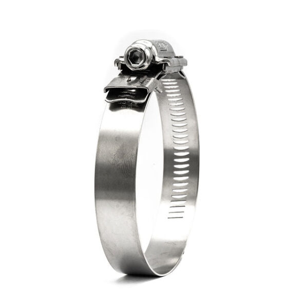 ellunia 5/8" Tamper-Resistant Worm Gear Hose Clamp – 304 Stainless Steel, Perforated Band