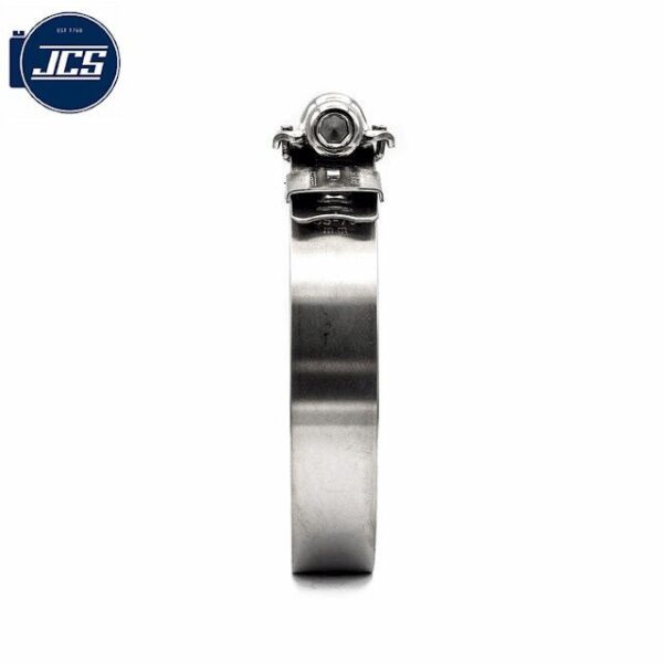 ellunia 5/8" Tamper-Resistant Worm Gear Hose Clamp – 304 Stainless Steel, Perforated Band - Image 4