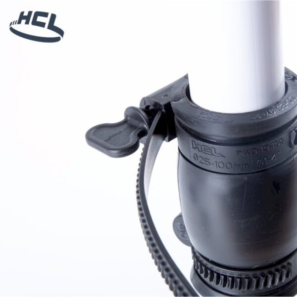 ellunia 1/2" Polymer Worm Drive Hose Clamp – PA66 Plastic with Hex Screw, Black Finish - Image 9