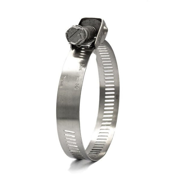 ellunia Quick Release Hose Clamp – 1/2" Wide, Snaplock Tilted Head, 201 Stainless Steel