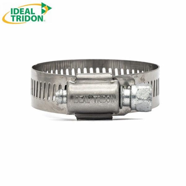ellunia 9/16" Collared Worm Gear Hose Clamp – 201 Stainless Steel, Combo Hex with Deep Slot Screw - Image 2
