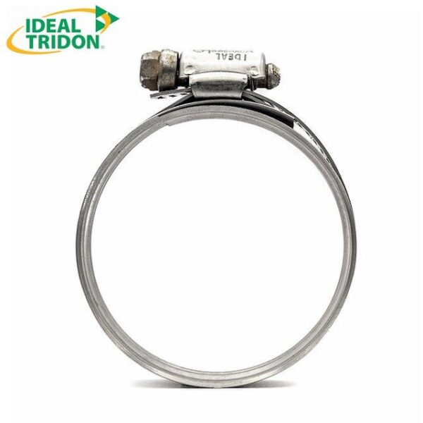 ellunia 9/16" Constant Tension Worm Gear Hose Clamp – 300 Stainless Steel, Bead-Lined 360° Seal - Image 4